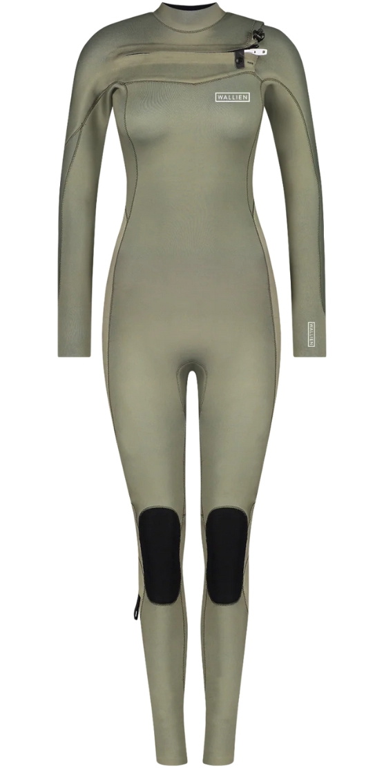 Xcel Womens Axis 4/3mm Back Zip Wetsuit WN43AXG0G - Graphite